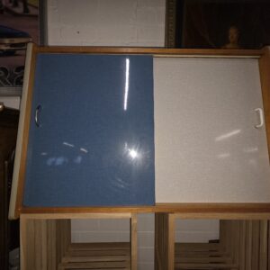 Vintage schuifdeurkast – retro jaren 50/60 stijl