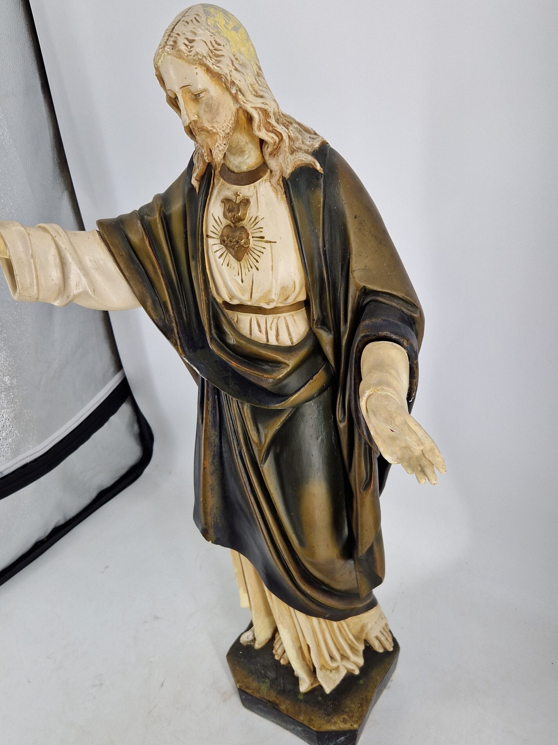 Groot Heilig Hart Jezus beeld – religieus beeld
