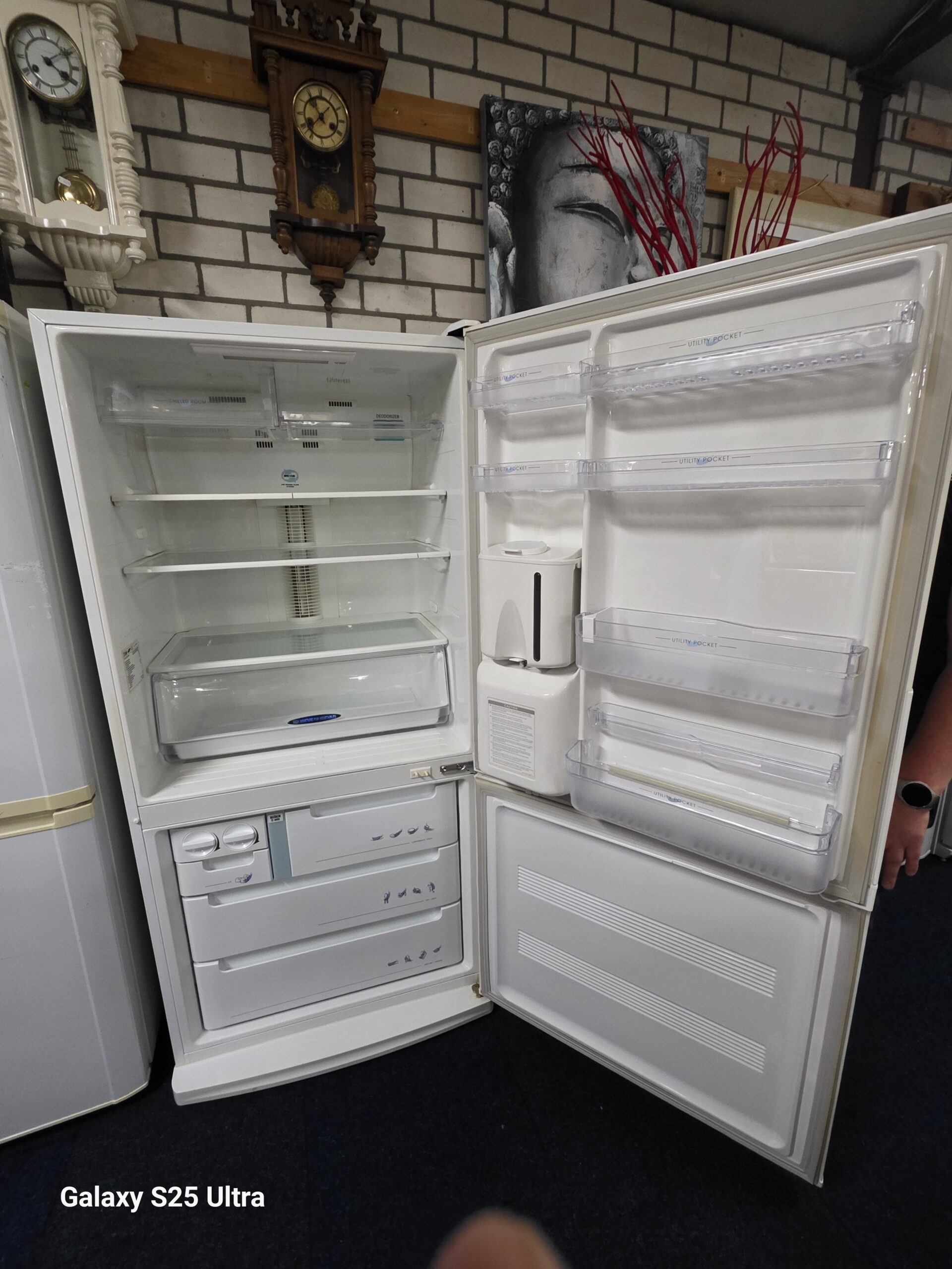 Samsung koel-vriescombinatie met dispenser – wit - Afbeelding 2